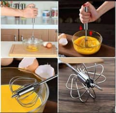 original stainless automatic egg beater 0