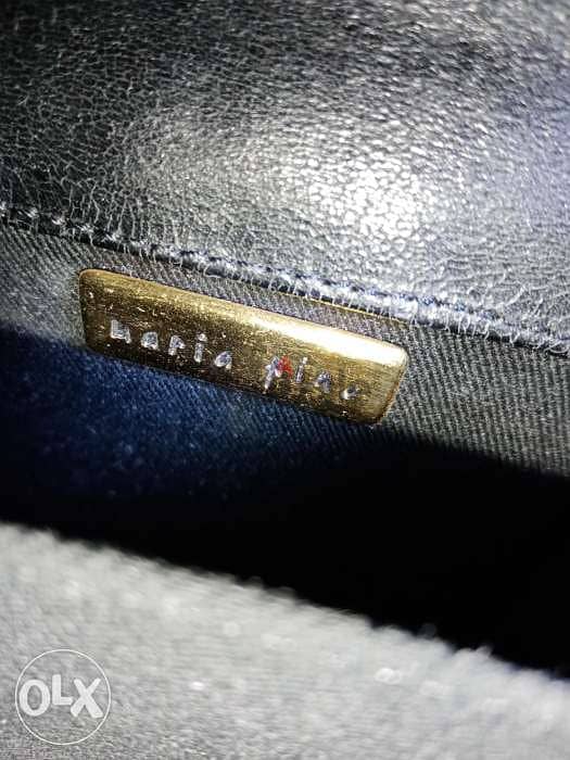Maria pino hard leather mini bag 7
