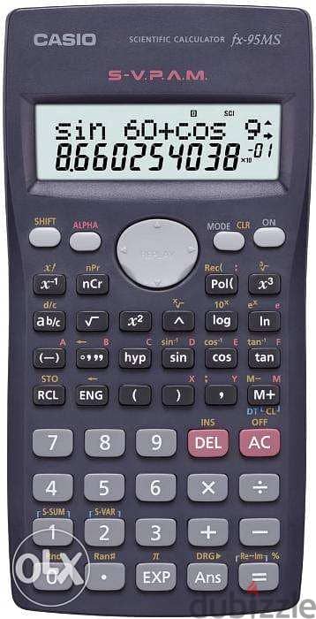 CASIO fx-95MS Scientific Calculator كاسيو آلة حاسبة علمية متطورة 2