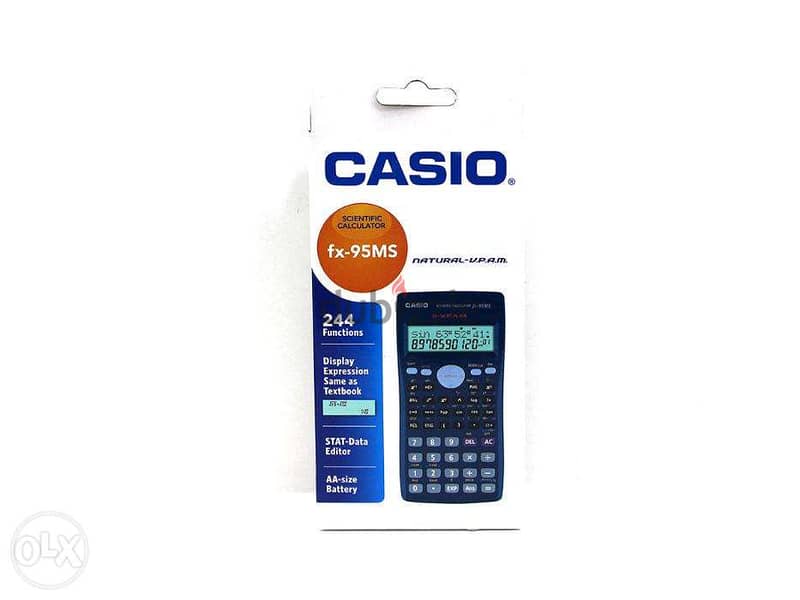 CASIO fx-95MS Scientific Calculator كاسيو آلة حاسبة علمية متطورة 0