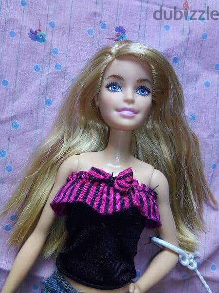 "Barbie SPLISH PUP" as new doll Mattel 2017 flex legs +Dog, both=26$ 7