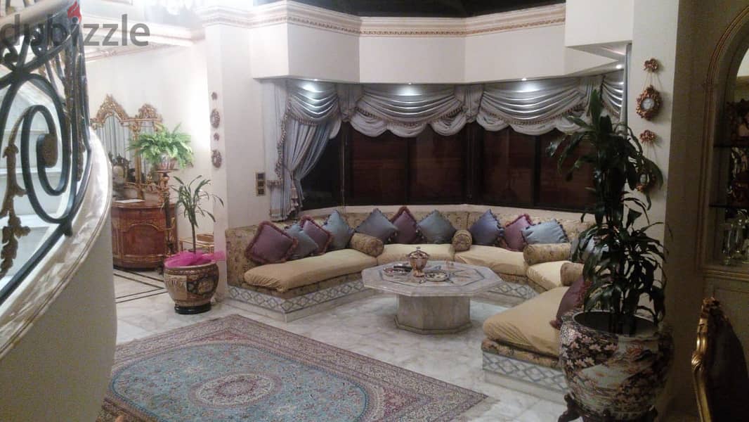 530 Sqm | Fully Furnished & Decorated Duplex for rent in Unesco 3