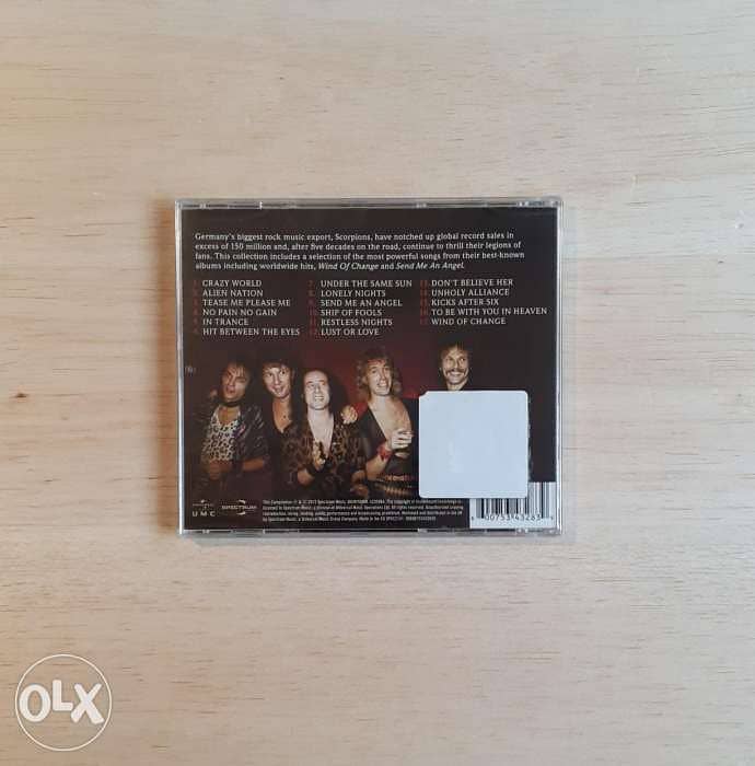 Scorpions Music CD. 1