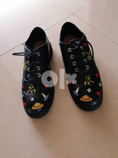 Zara Black shoes حذاء اسود