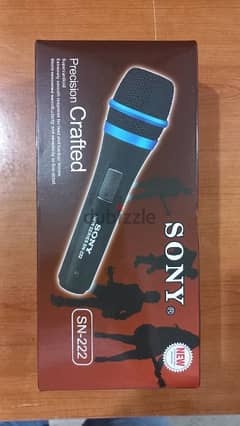 microphone sony with cable 2m new not used