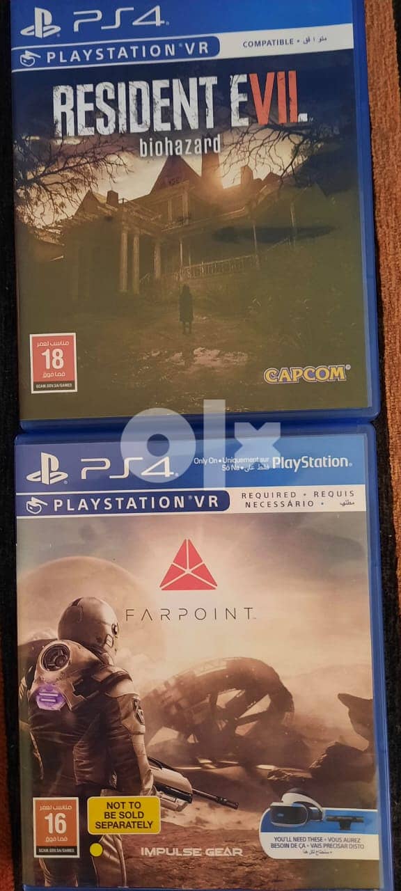 Ps4 pro 1 TB excellent  condition with 2 joysticks + VR + 4 games 4