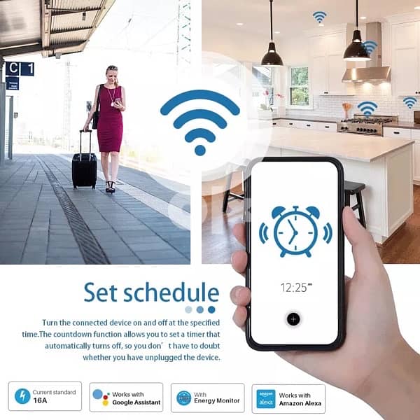 , تحكم تشغيل اجهزة منزلك الكهربائة عن بعد  smart plug 4