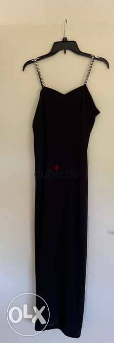 Black evening dress size Large