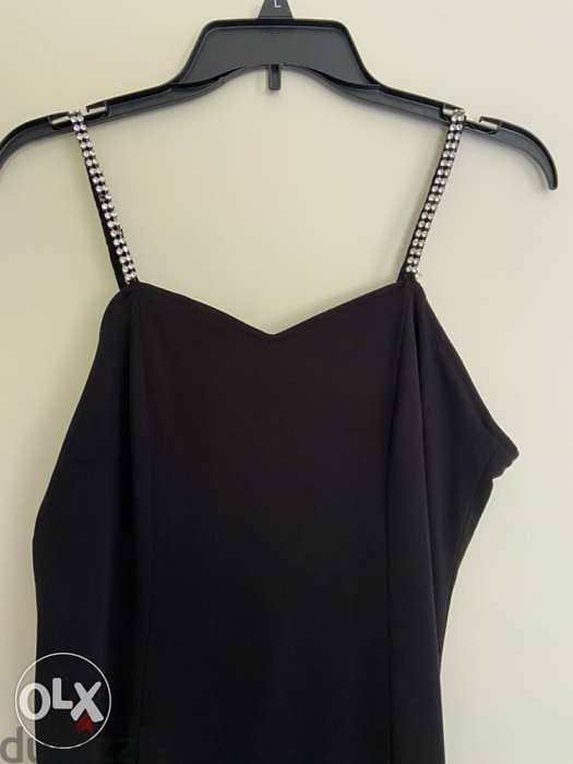 Black evening dress size Large 1