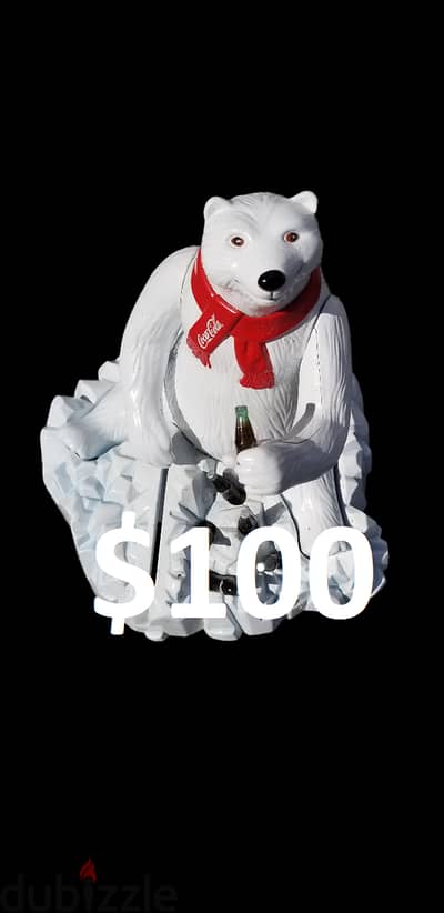 Coca-Cola Vintage Polar Bear Mechanical Bank AShop™