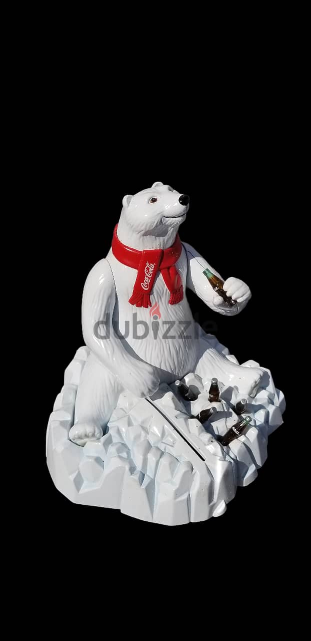 Coca-Cola Vintage Polar Bear Mechanical Bank AShop™ 3