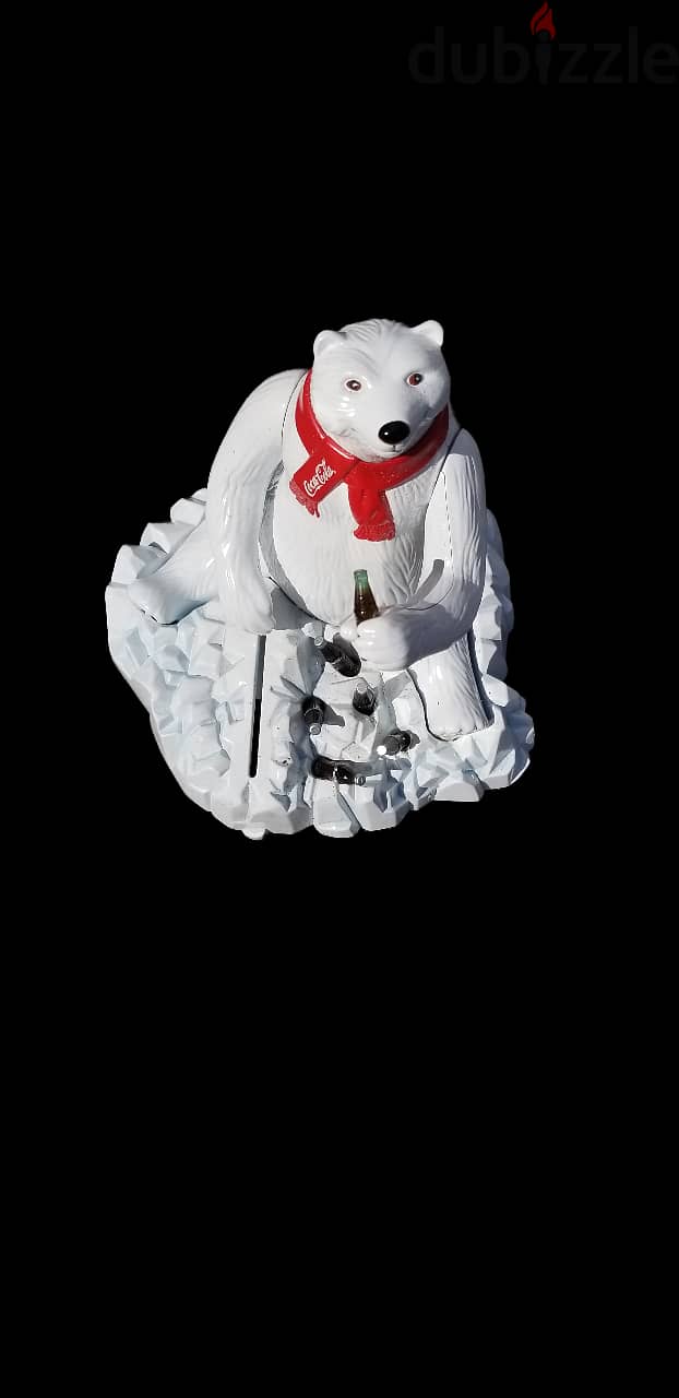 Coca-Cola Vintage Polar Bear Mechanical Bank AShop™ 8
