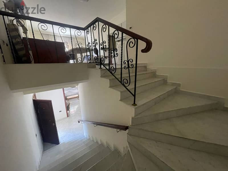 700 Sqm | Villa with Private Pool for Sale in Baabdat | Mountain View 8