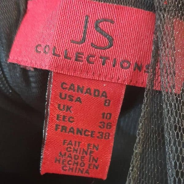 JS Collection Black Dress 6