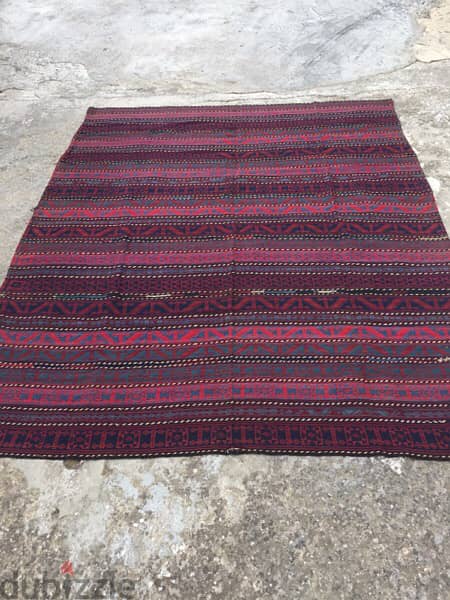 سجاد عجمي. 260/220. Persian Carpet. Hand made. Antique 1