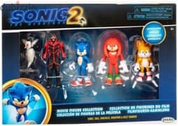 Sonic the Hedgehog 2 Movie 5 Figure Collection Articulated
