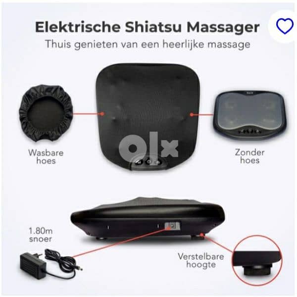 lifegoods, Foot Massager - 18 Shiatsu Massage Heads - Infrared Heat 4