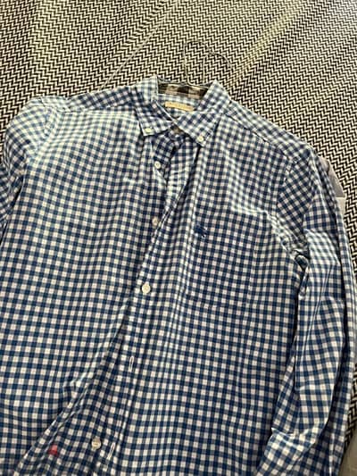 original burberry shirt size small