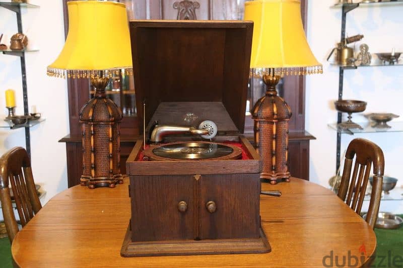 retro phonograph antique britich 4