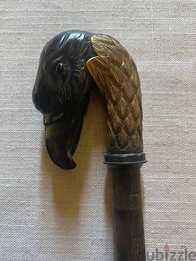 utra rare antique imperial German gents cane