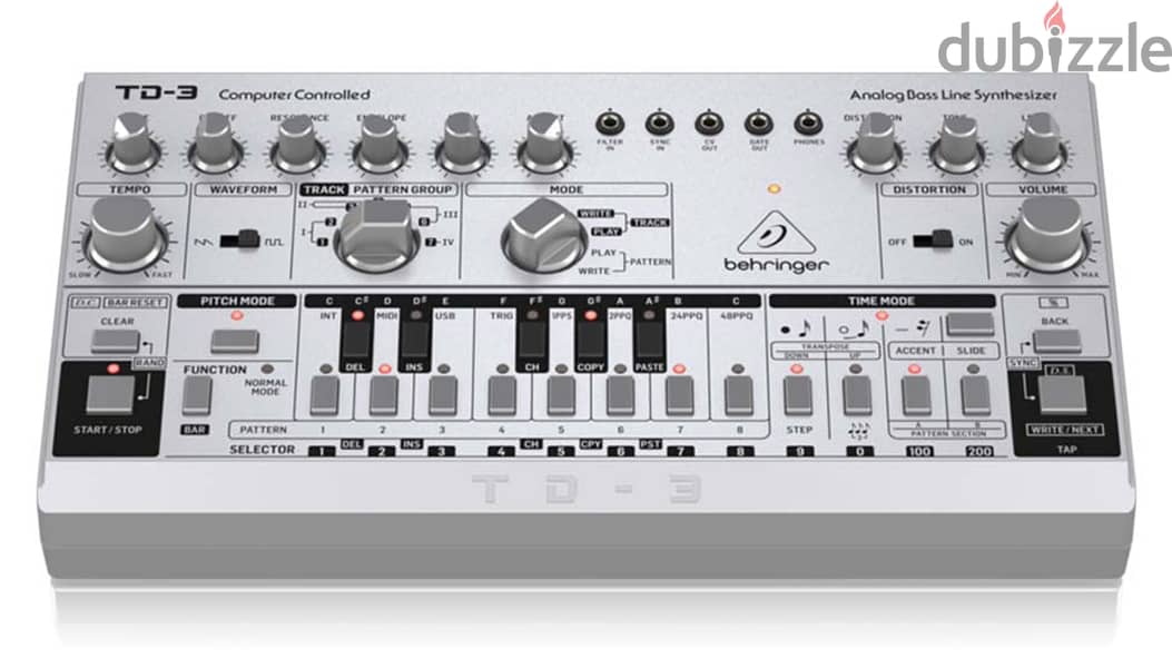 Behringer TD-3 Bass Synthesizer (TD3 303) 8