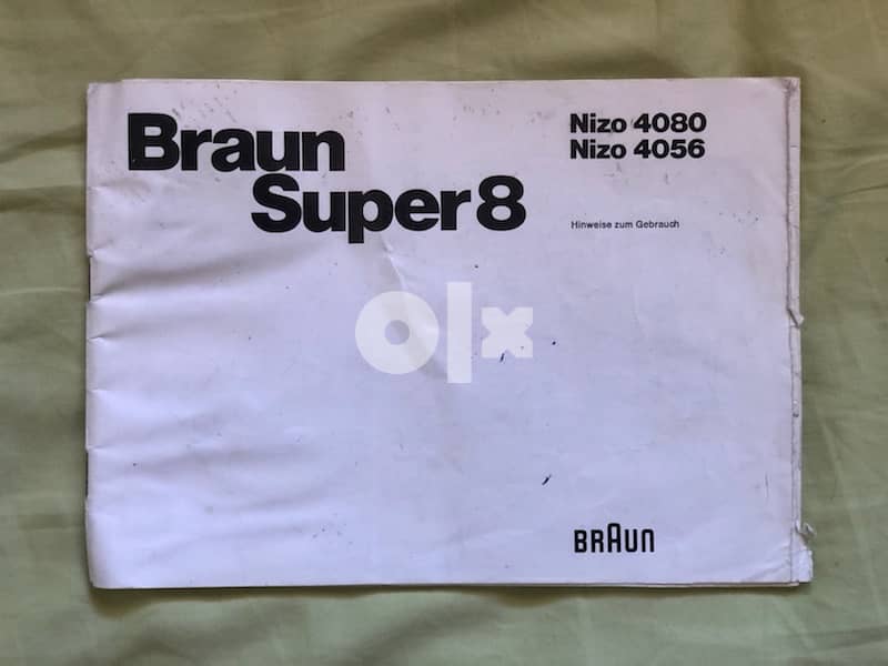 Braun Nizo 4080 super 8mm 10