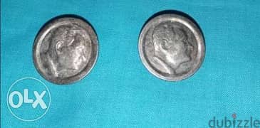2 Vintage RARE pins 1970 عبد الناصر