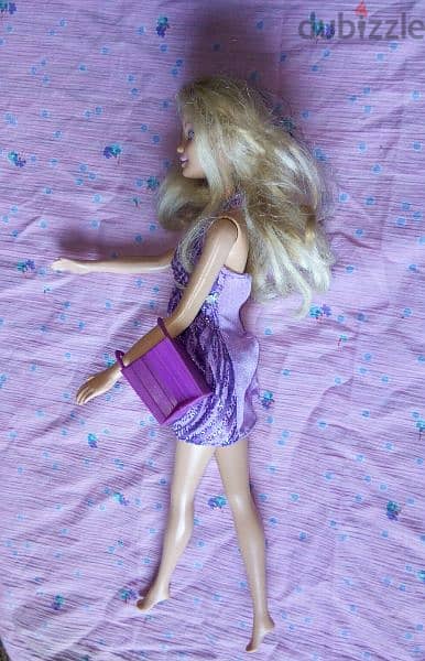 GLITZ Barbie Still good Mattel doll 2010 unflexi legs +shopping bag=15 4