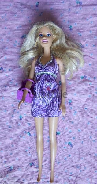 GLITZ Barbie Still good Mattel doll 2010 unflexi legs +shopping bag=15 1