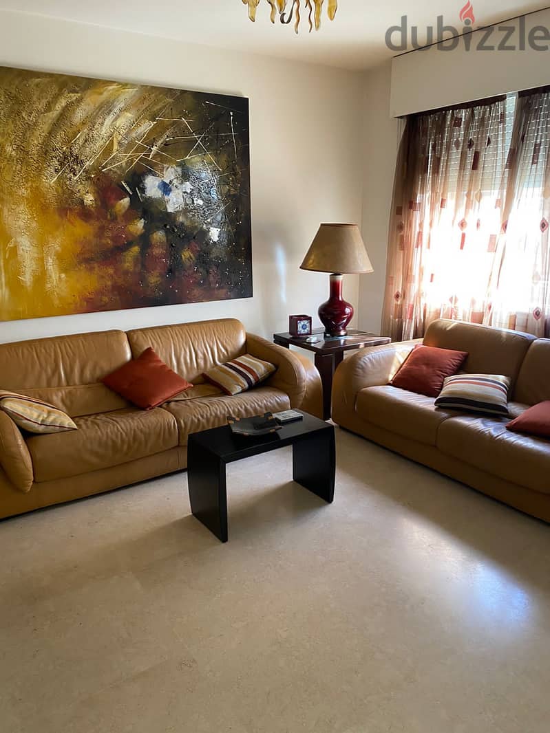furnished apartment super deluxe, mar takla hazmieh for rent Ref#4580 3