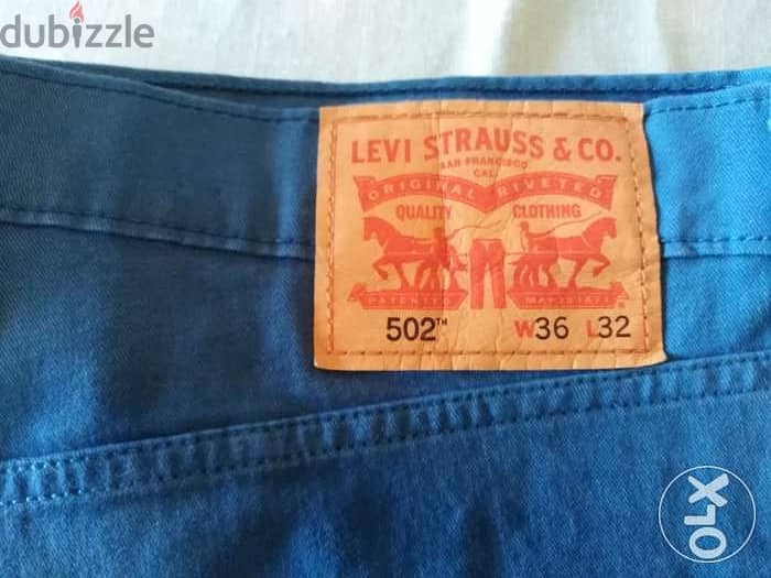 Levi's 502 stretch pant size 36 L30 L32 5