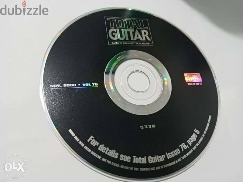 Vintage rare Total guitar audio cd LEARN TO PLAY (no cover) 2