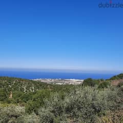 638 Sqm | Land for Sale in Bsaba / Chouf | Mountain and sea View 0
