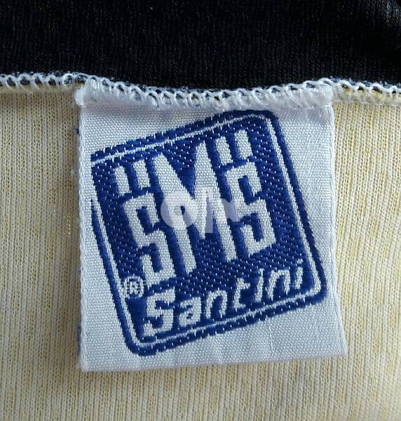 Original "Santini" Yellow Cycling Jersey Size Men's XL كنزة بسكليت 6