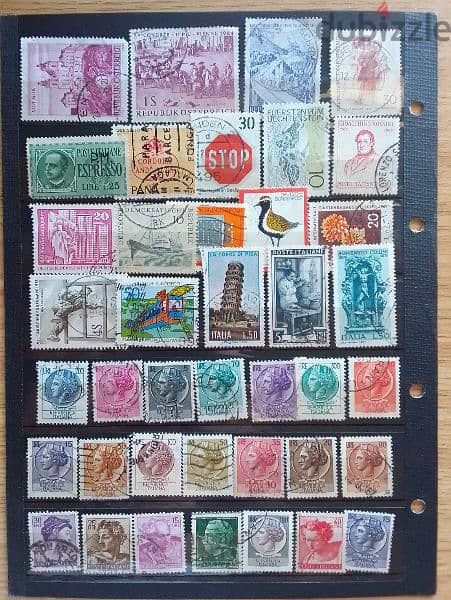 Lot# SP7 Austria and Italy 81 old stamps  طوابع قديمة إيطاليا والنمسا 1