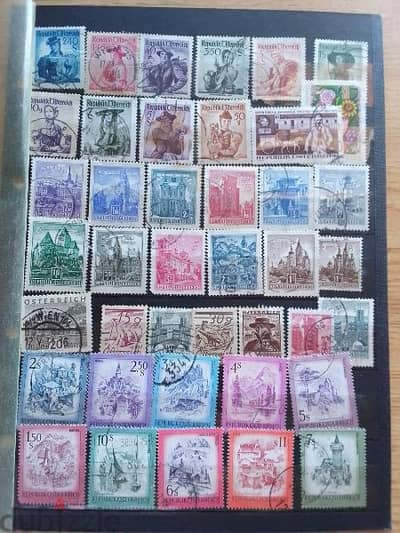 Lot# SP7 Austria and Italy 81 old stamps  طوابع قديمة إيطاليا والنمسا