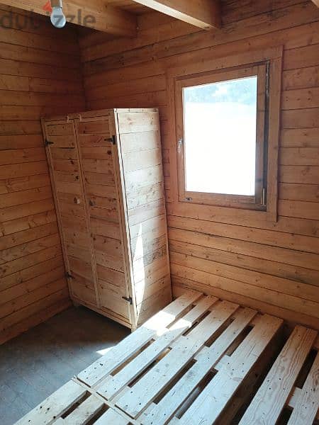 wood creative pallets closets خزانة طبالي خشب 8
