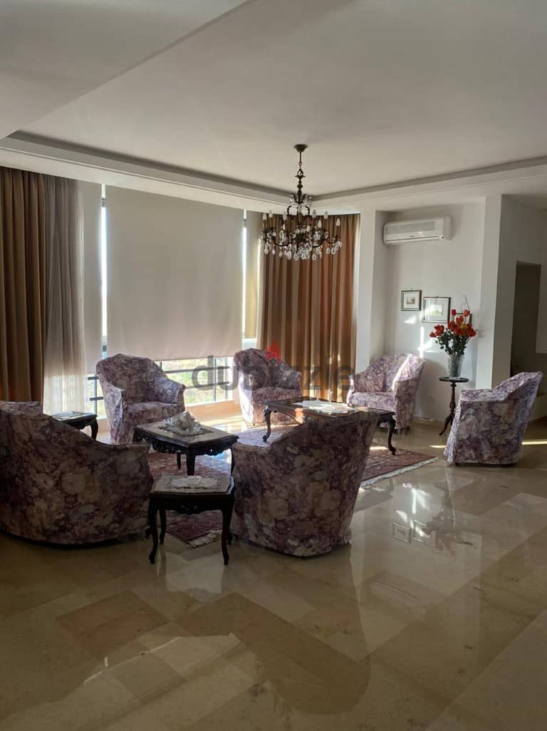 270 Sqm | Fully Furnished Apartment in Dik El Mehdi | -1 Floor 1