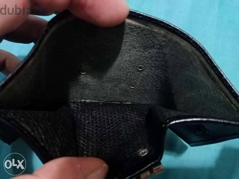 Hard leather belt wallet keychain 3