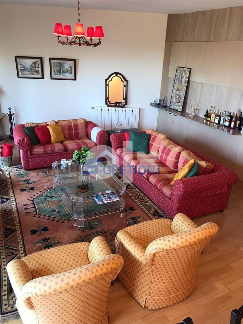 Furnished Chalet duplex For Sale in Faraya/شاليه مفروش للبيع في فارايا 8