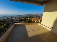 Duplex in Qornet Chehwan, Metn with Sea and Mountain View 0