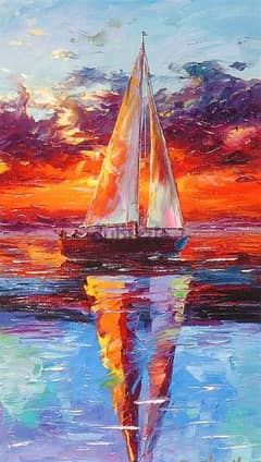 boat painting 0