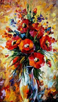 flower vase painting 0