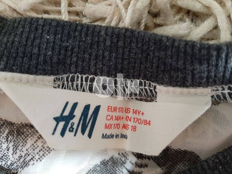 H&M cat print shirt 2