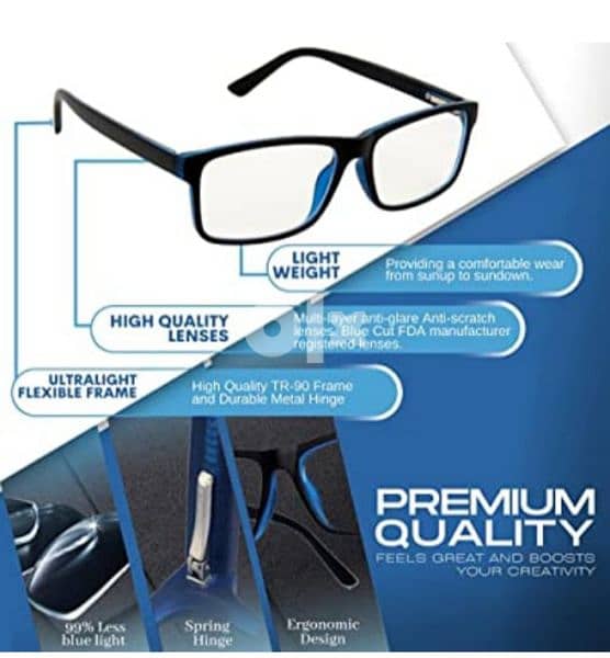 Eyeglasses blue cut 1