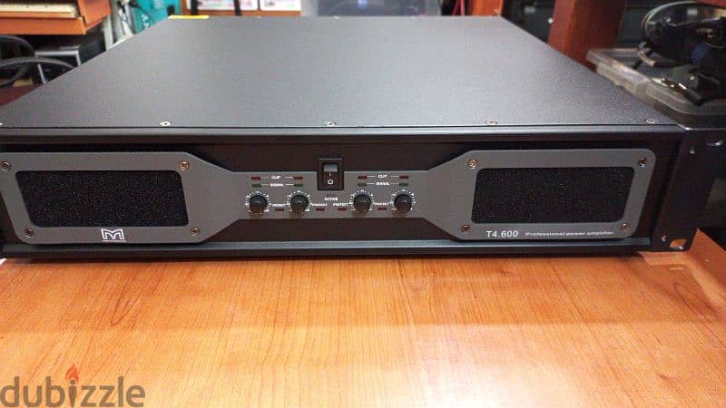 martin power amplifier 4ch 4000w new not used 1