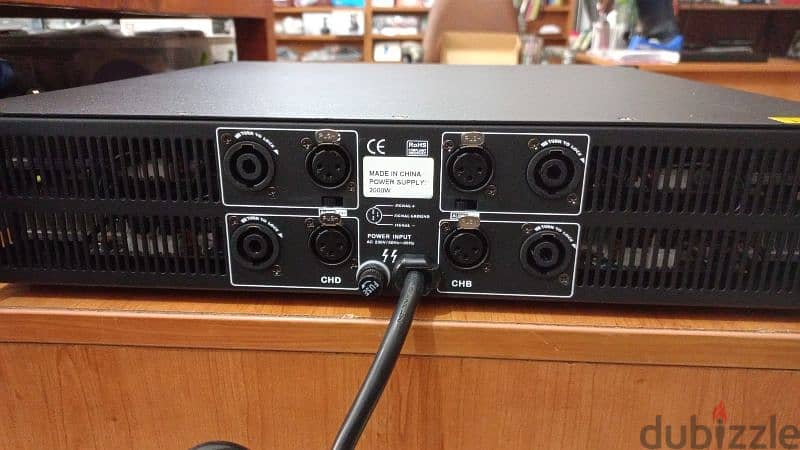 martin power amplifier 4ch 4000w new not used 2