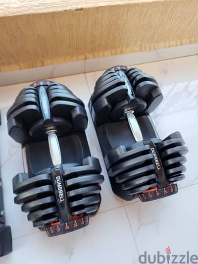 adjustable dumbells 40 kg