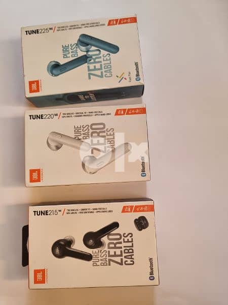 jbl earbuds and earphones jbl tune 125, tune 220,tune 225,tune 215 7