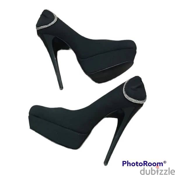 High Black heels 5